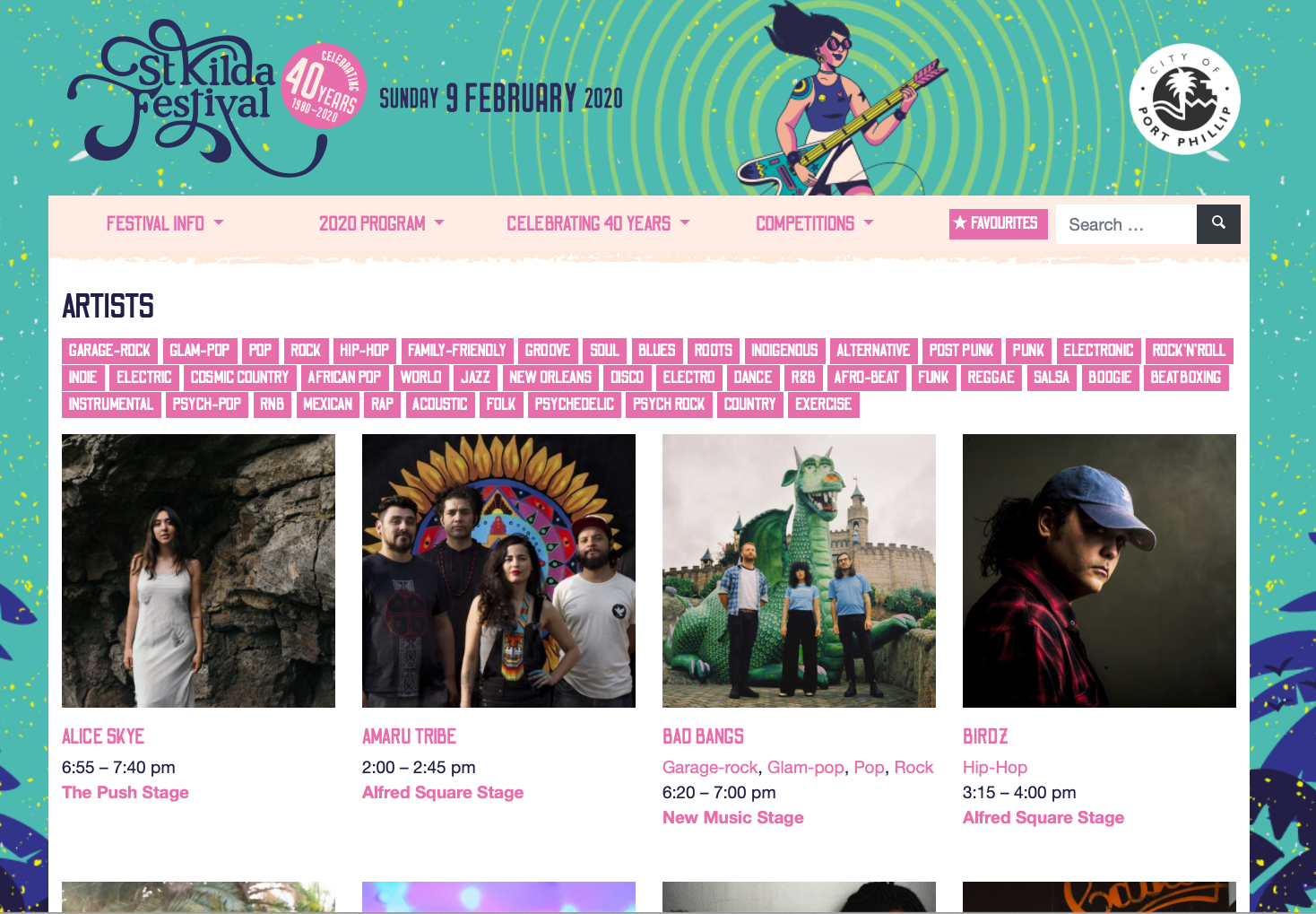 The St Kilda Festival 2020