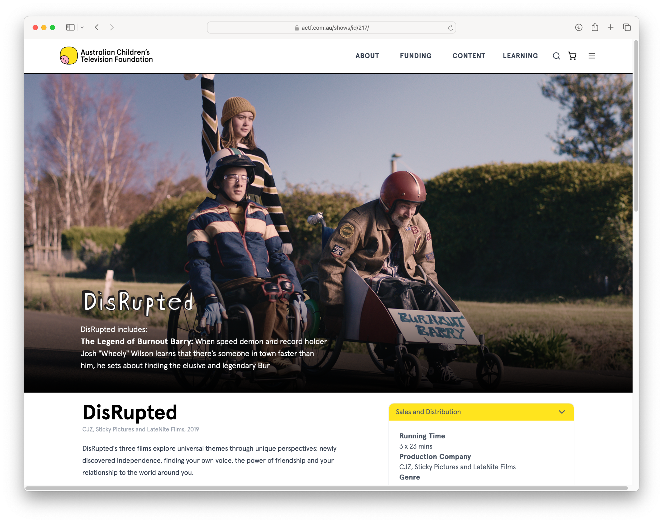 Australian Children's Television Foundation (ACTF)