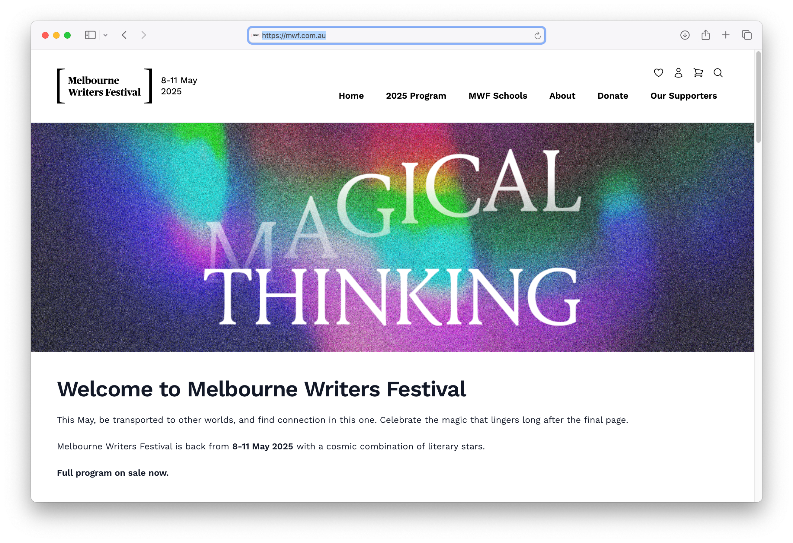 Melbourne Writers Festival 2025